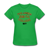 Philander Smith College Rep U Heritage Women's T-Shirt - bright green