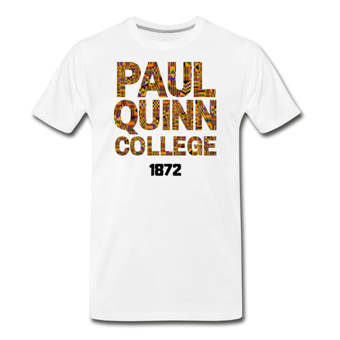Paul Quinn College Rep U Heritage T-Shirt - white