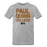 Paul Quinn College Rep U Heritage T-Shirt - heather gray