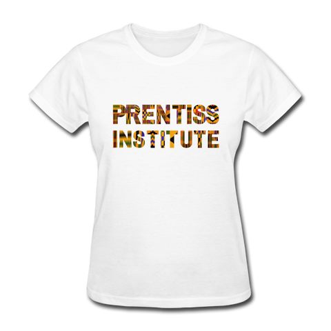 Prentiss Institute Rep U Heritage Women's T-Shirt - white