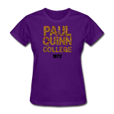 Paul Quinn College Rep U Heritage Women's T-Shirt - purple
