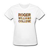 Roger Williams College Rep U Heritage Women's T-Shirt - white