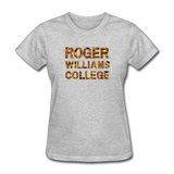 Roger Williams College Rep U Heritage Women's T-Shirt - heather gray
