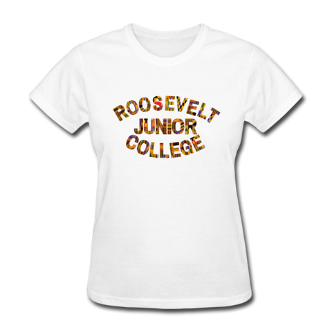 Roosevelt Junior College Rep U Heritage Women's T-Shirt - white
