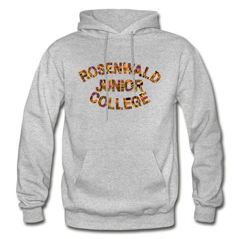 Rosenwald Junior College Rep U Heritage Adult Hoodie - heather gray