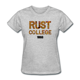 Rust College Rep U Heritage Women's T-Shirt - heather gray