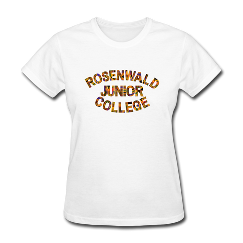 Rosenwald Junior College Rep U Heritage Women's T-Shirt - white