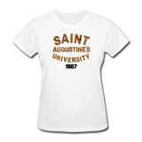 Saint Augustine's University Rep U Heritage Women's T-Shirt - white