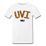 University of the Virgin Islands (UVI) Rep U Heritage T-Shirt - white