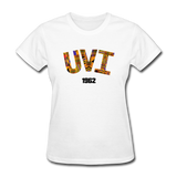 University of the Virgin Islands (UVI) Rep U Heritage Women's T-Shirt - white