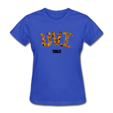University of the Virgin Islands (UVI) Rep U Heritage Women's T-Shirt - royal blue