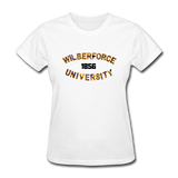 Wilberforce University Rep U Heritage Women's T-Shirt - white