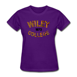 Wiley College Rep U Heritage Women's T-Shirt - purple