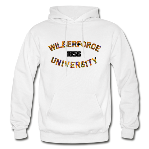 Wilberforce University Rep U Adult Hoodie - white