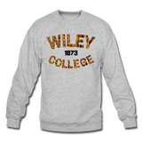 Wiley College Rep U Heritage Crewneck Sweatshirt - heather gray