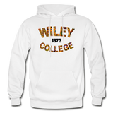 Wiley College Rep U Heritage Adult Hoodie - white
