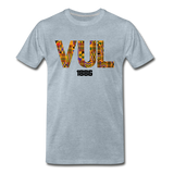 Virginia University of Lynchburg (VUL) Rep U Heritage Premium T-Shirt - heather ice blue