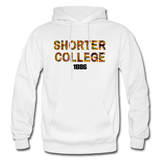 Shorter College Rep U Heritage Adult Hoodie - white