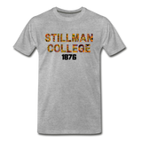 Stillman College Rep U Heritage T-Shirt - heather gray