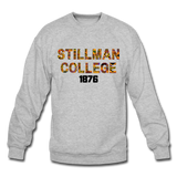 Stillman College Rep U Heritage Crewneck Sweatshirt - heather gray
