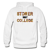 Storer College Rep U Heritage Adult Hoodie - white