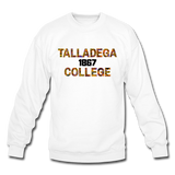 Talladega College Rep U Heritage Crewneck Sweatshirt - white