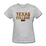 Texas College Rep U Heritage Women's T-Shirt - heather gray