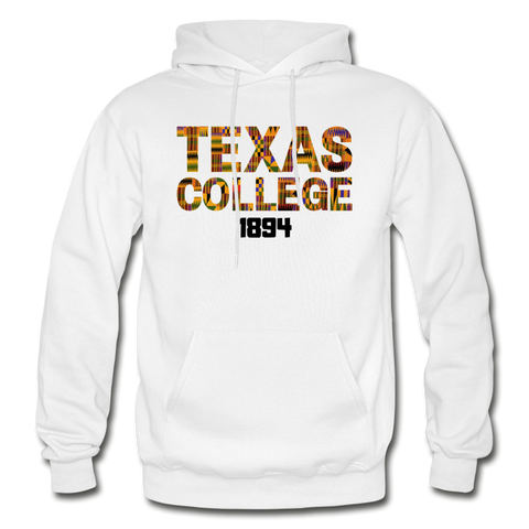 Texas College Rep U Heritage Adult Hoodie - white