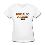 Tougaloo College Rep U Heritage Women's T-Shirt - white