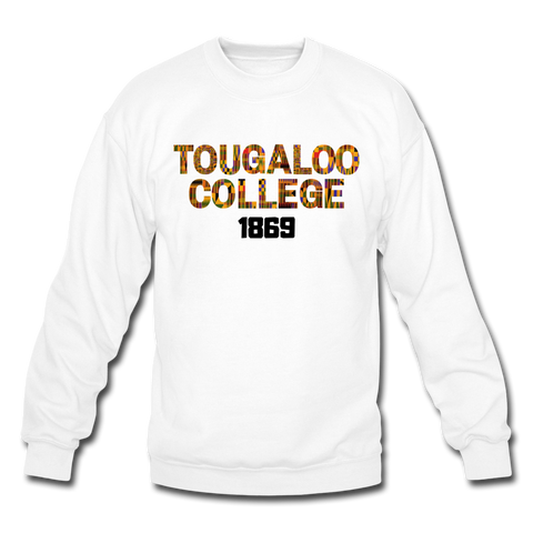 Tougaloo College Rep U Heritage Crewneck Sweatshirt - white