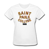 Saint Pauls College Rep U Heritage Women's T-Shirt - white