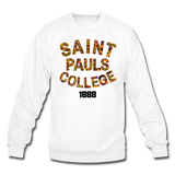 Saint Pauls College Rep U Heritage Crewneck Sweatshirt - white