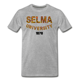 Selma University Rep U Heritage T-Shirt - heather gray