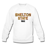 Shelton State Community College Rep U Heritage Crewneck Sweatshirt - white