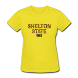 Shelton State Community College Rep U Heritage Women's T-Shirt - yellow