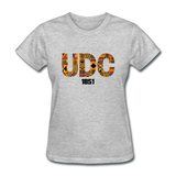 University of the District of Columbia (UDC) Rep U Heritage Women's T-Shirt - heather gray