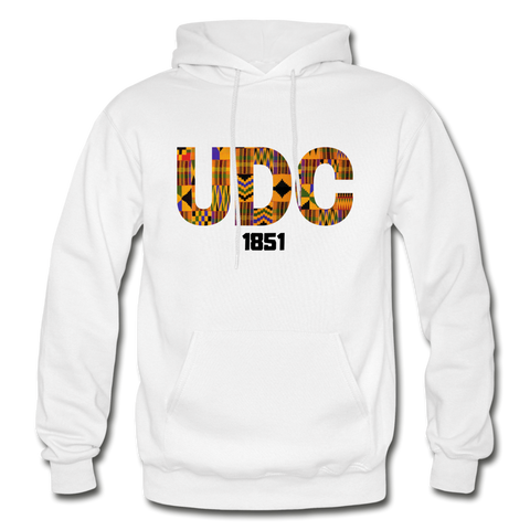 University of the District of Colombia (UDC) Rep U Heritage Adult Hoodie Adult Hoodie - white