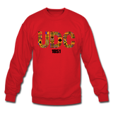 University of the District of Colombia (UDC) Rep U Heritage Crewneck Sweatshirt - red