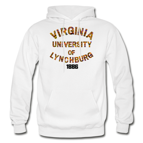 Virginia University of Lynchburg (VUL) Rep U Heritage Adult Hoodie - white