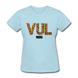 Virginia University of Lynchburg (VUL) Rep U Heritage Women's T-Shirt - powder blue