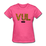 Virginia University of Lynchburg (VUL) Rep U Heritage Women's T-Shirt - heather pink