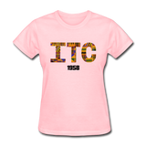 Interdenominational Theological Center (ITC) Rep U Heritage Women's T-Shirt - pink