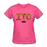 Interdenominational Theological Center (ITC) Rep U Heritage Women's T-Shirt - heather pink