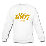 Johnson C. Smith University (JCSU) Rep U Year Crewneck Sweatshirt - white