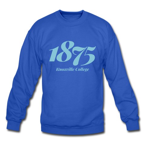 Knoxville College Rep U Year Crewneck Sweatshirt - royal blue