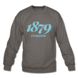 Livingstone College Rep U Year Crewneck Sweatshirt - asphalt gray
