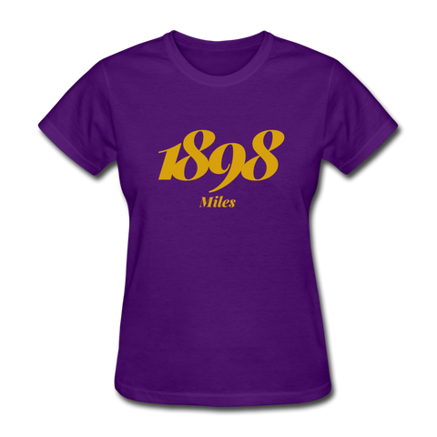 Miles College Rep U Year Women's T-Shirt - purple