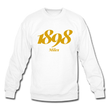 Miles College Rep U Year Crewneck Sweatshirt - white