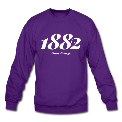 Paine College Rep U Year Crewneck Sweatshirt - purple