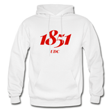 University of the District of Columbia (UDC) Rep U Year Adult Hoodie - white